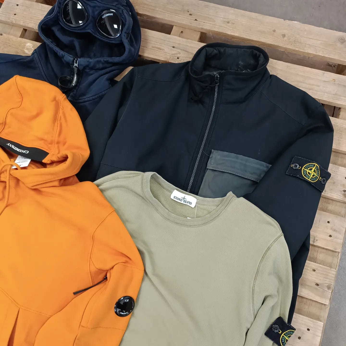 Sélection Stone Island et CP Company