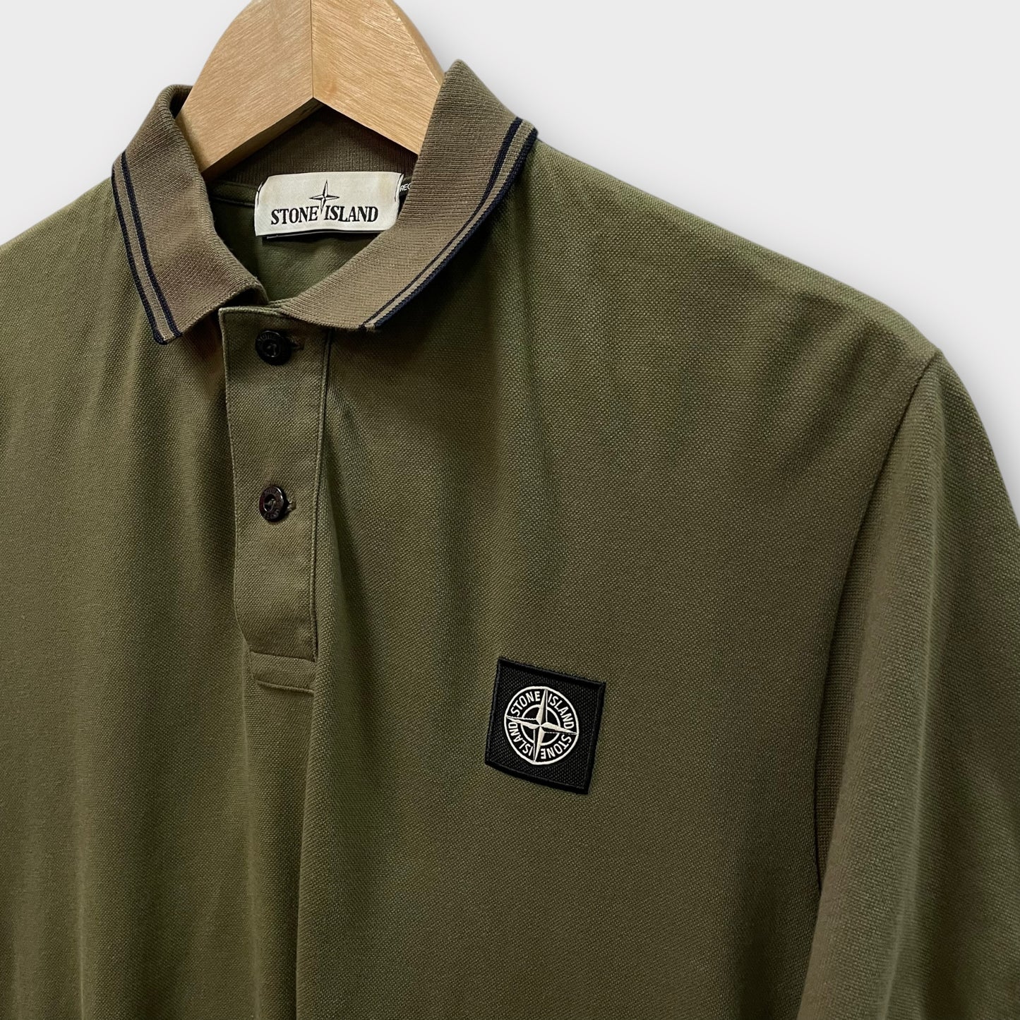 Polo Stone Island kaki