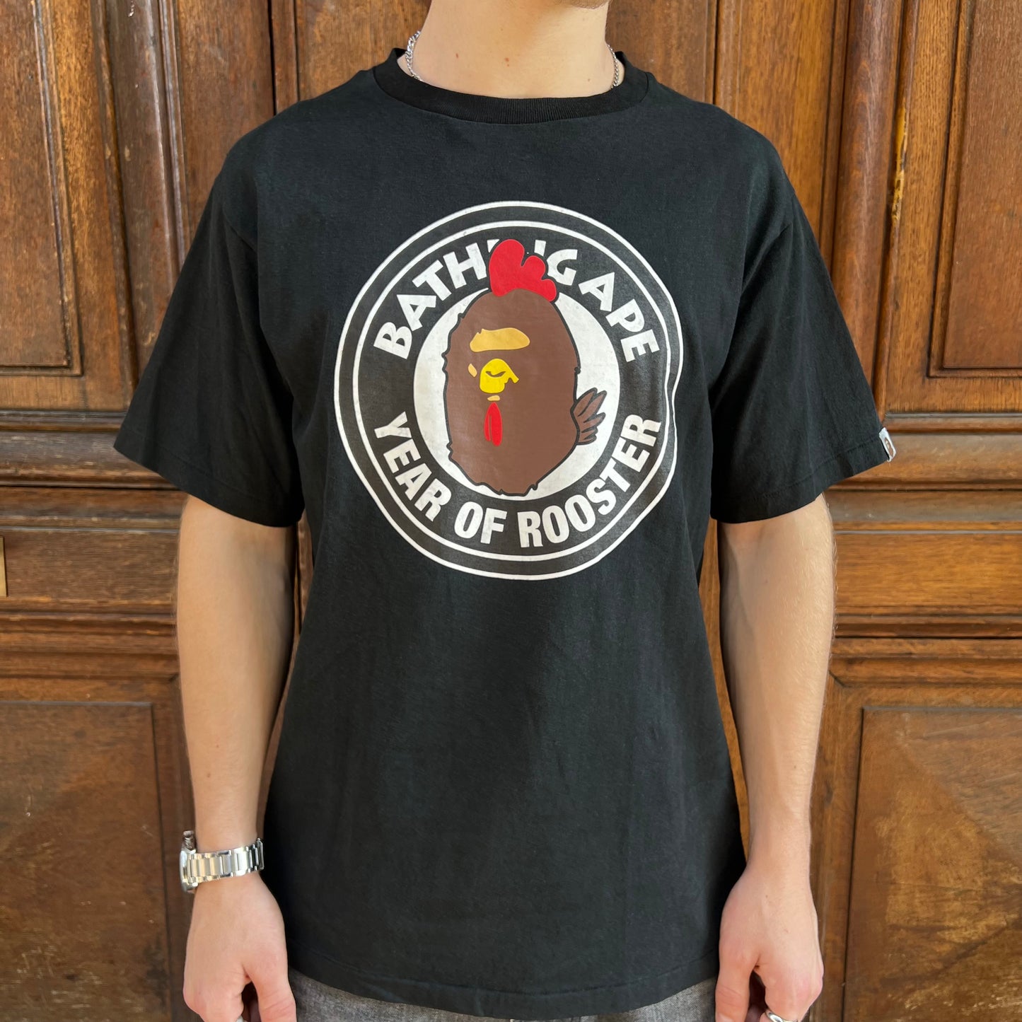 T-shirt Bape Year Of Rooster noir - L