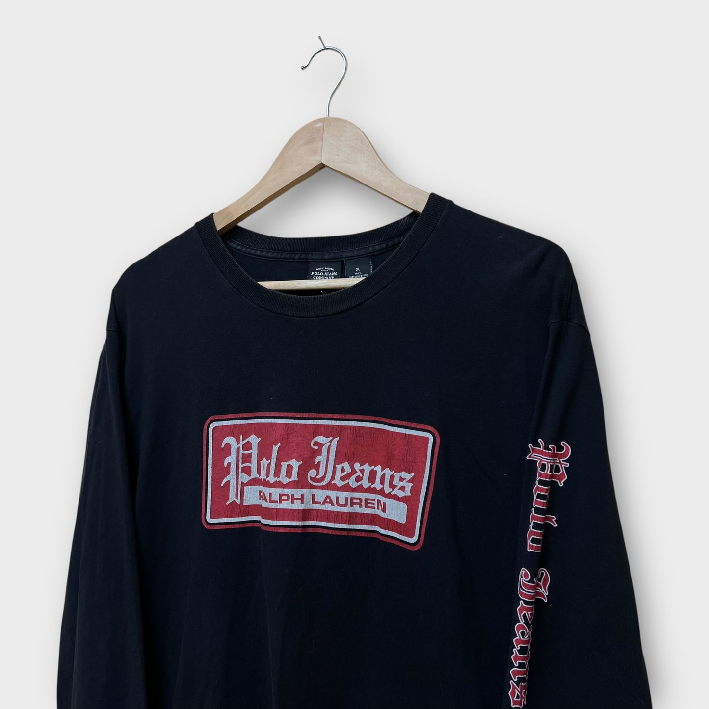 Longsleeve Ralph Lauren noir - XL