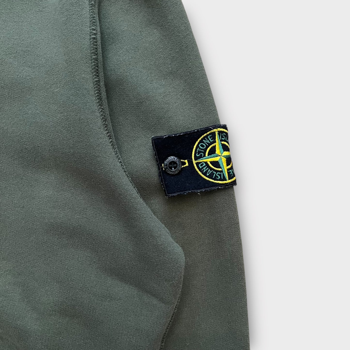 Sweat Stone Island kaki - S