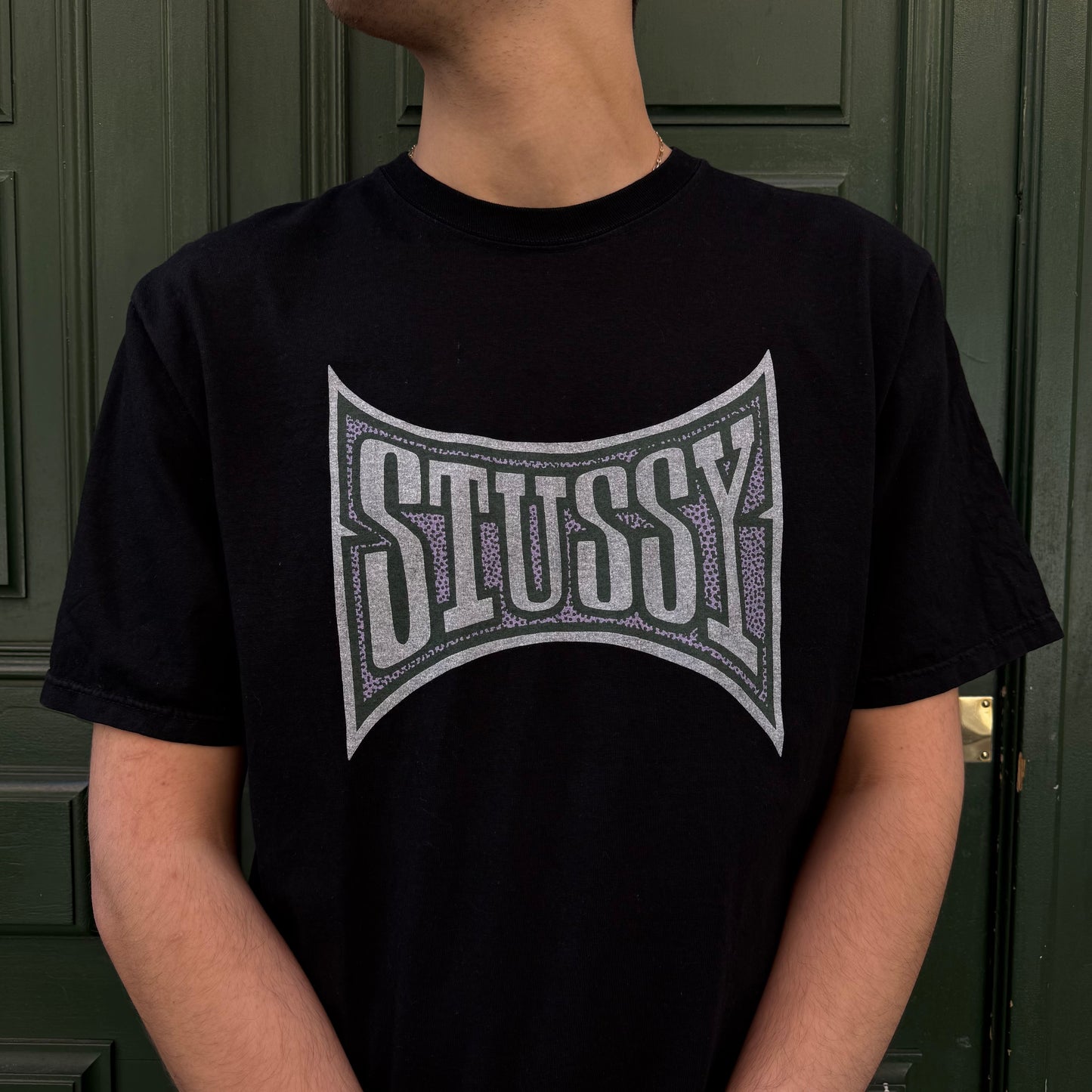T-Shirt "Champion Tee" Stussy Noir - M