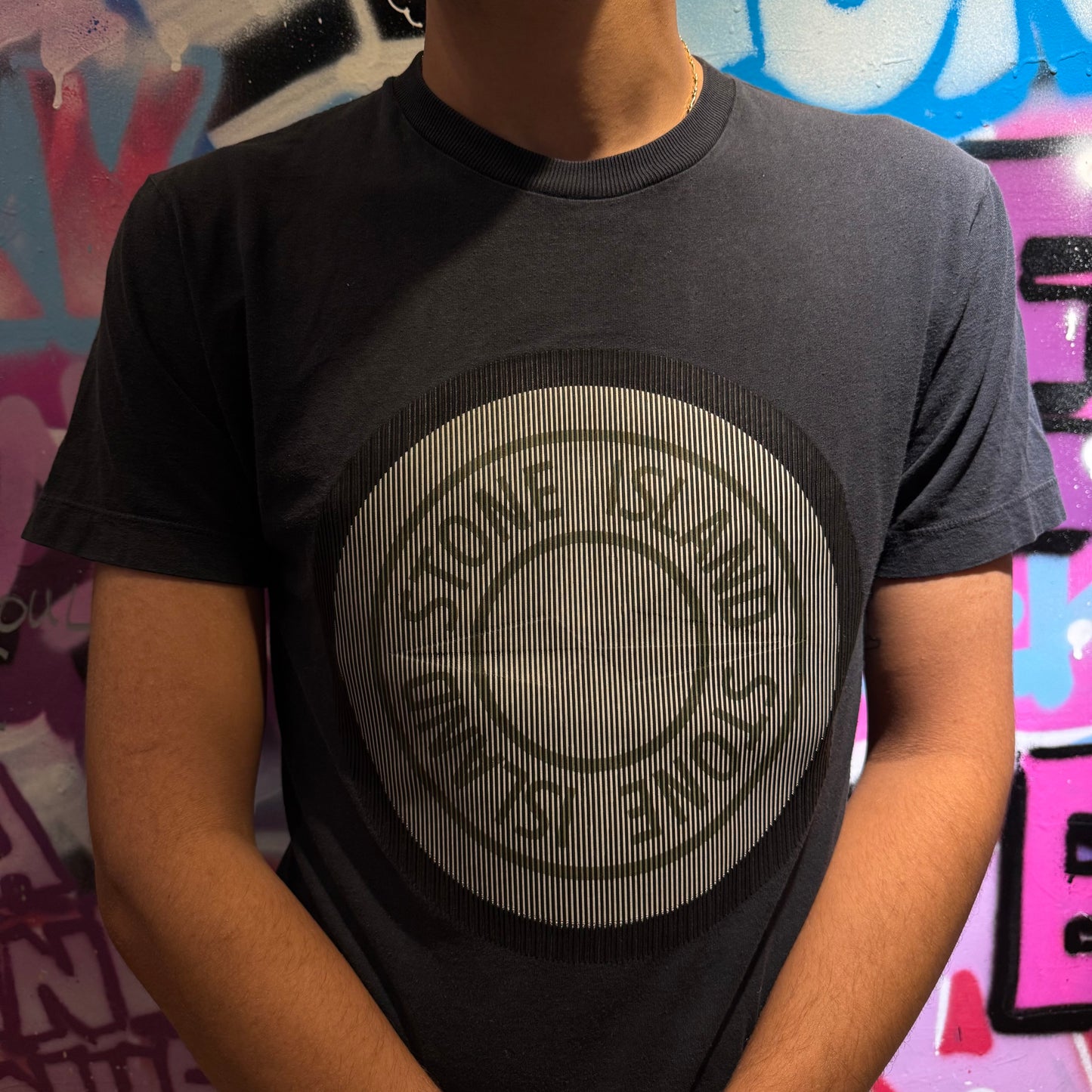 T-shirt Stone Island noir - S