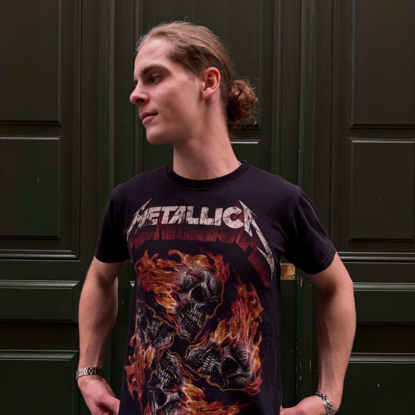T-shirt vintage Solid Rock Mettalica