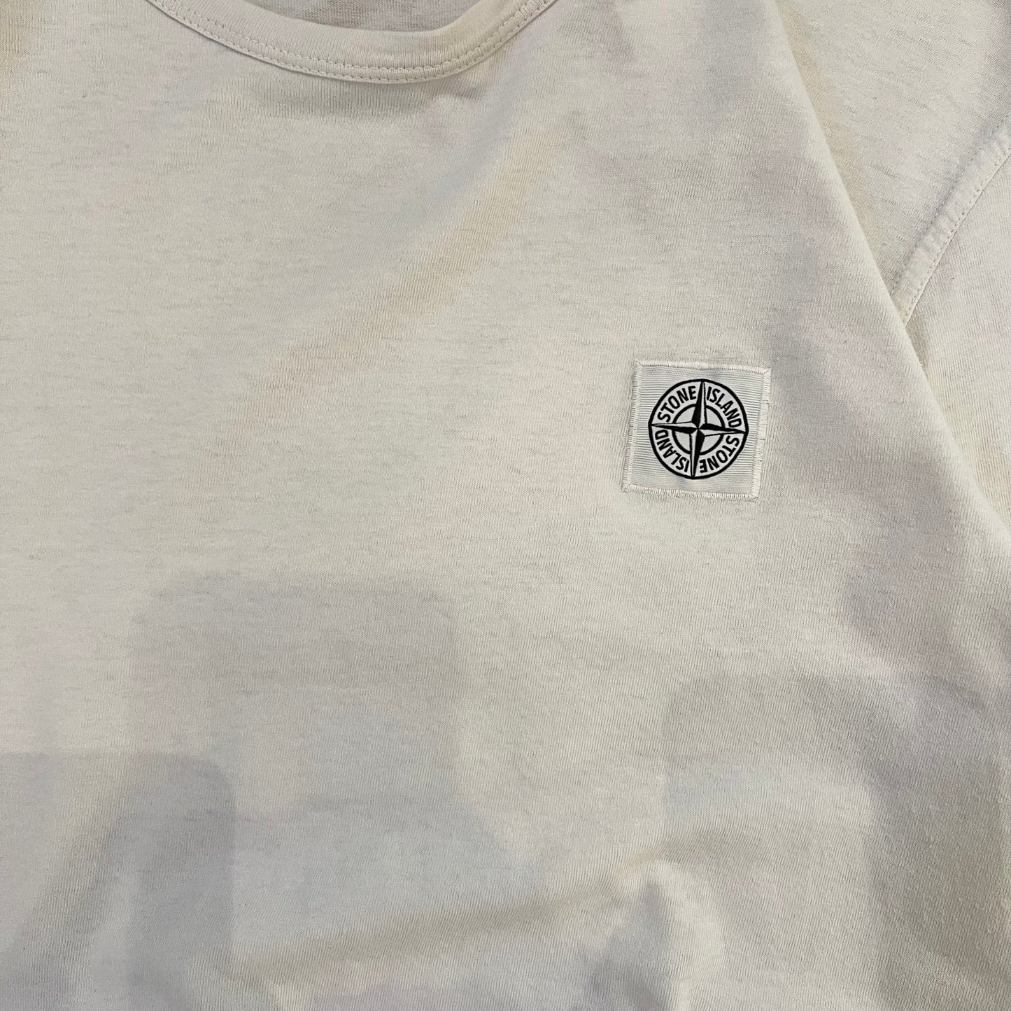 T-shirt Stone Island blanc - S