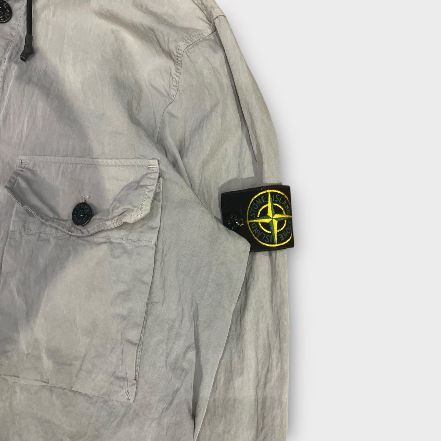 Veste Boutonnées Grise Stone Island - S