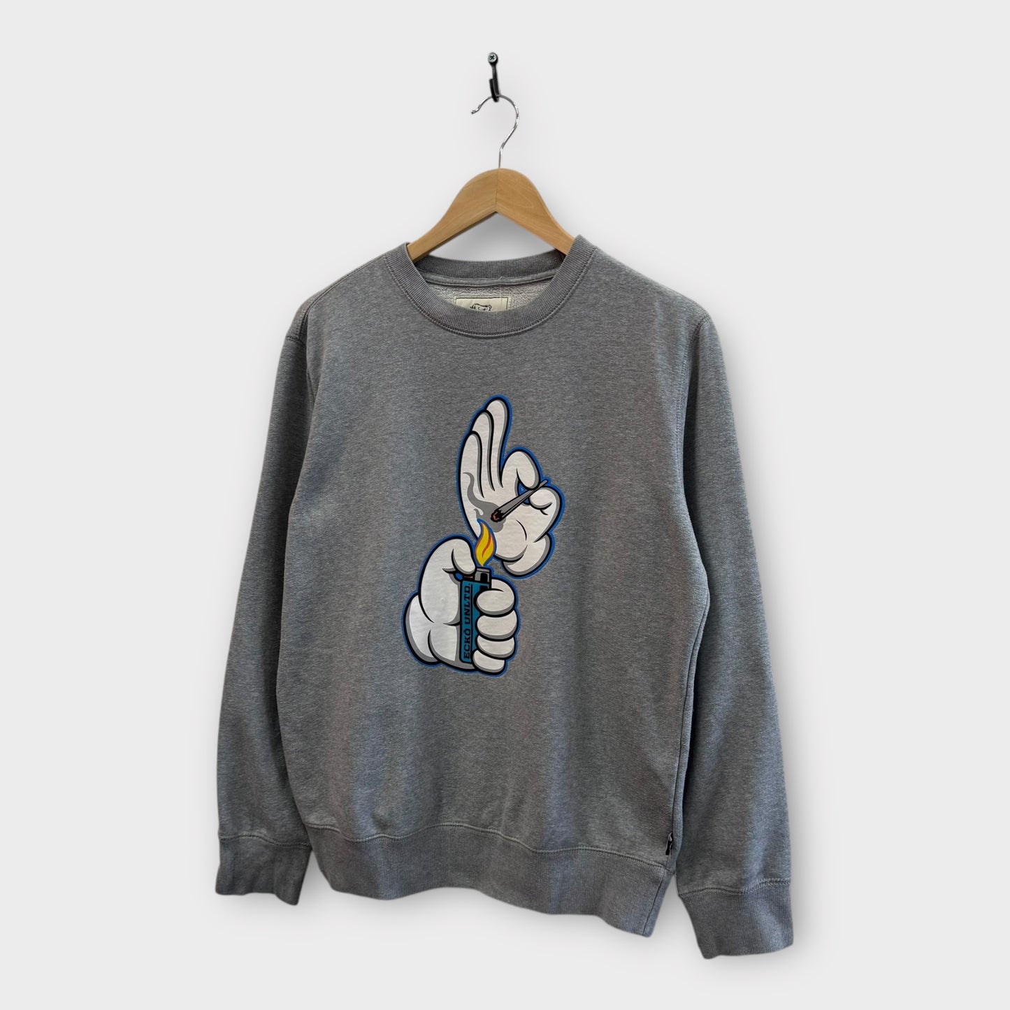 Sweat Ecko gris - M