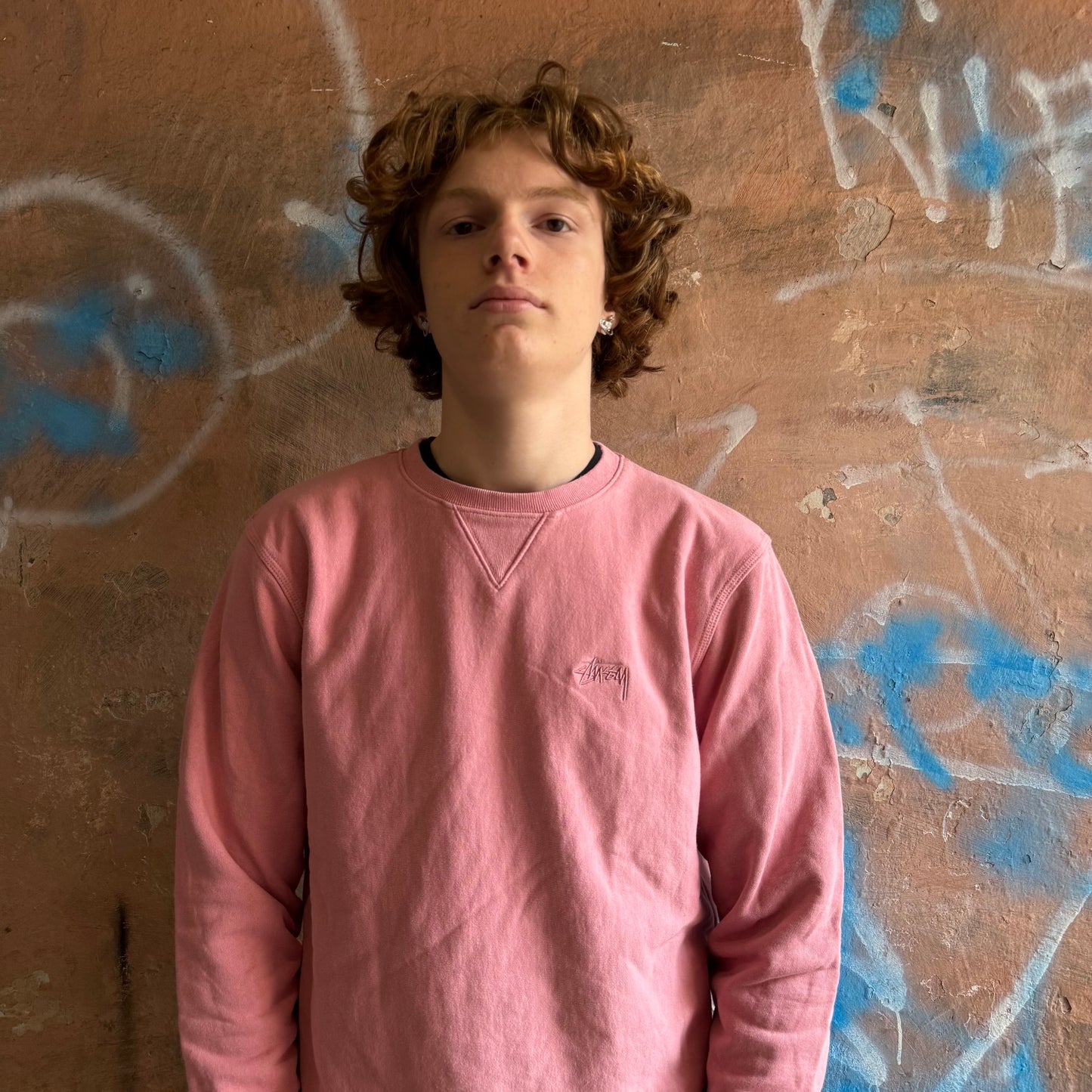 sweat stussy Rose - M