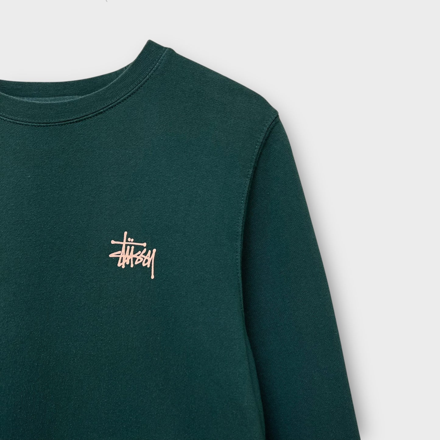 Basic Sweat Stussy vert - S