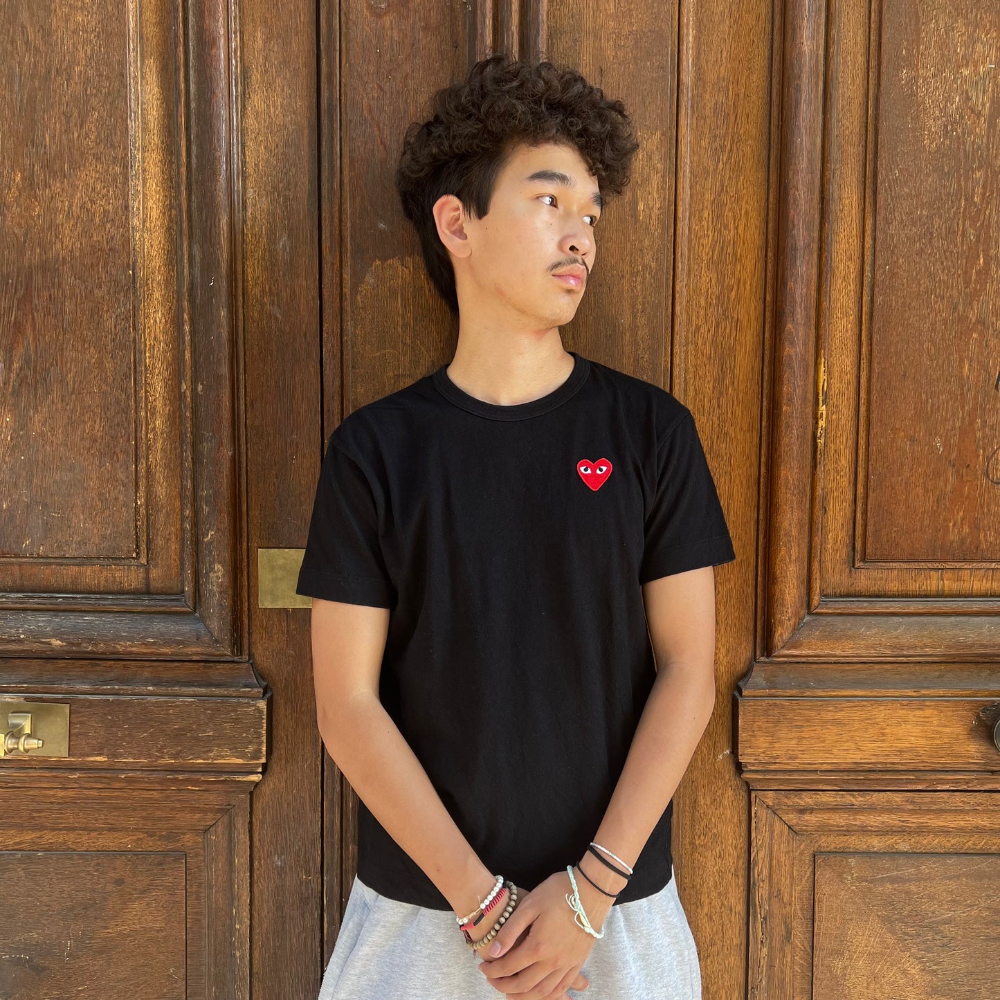 T-shirt Comme Des Garçons Noir - M