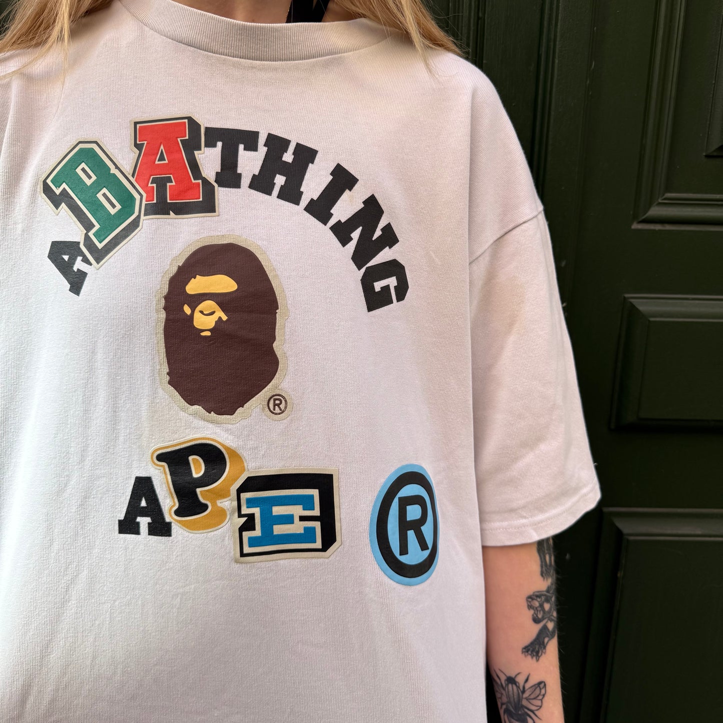 T-shirt Bape A Bathing Ape Blanc - S