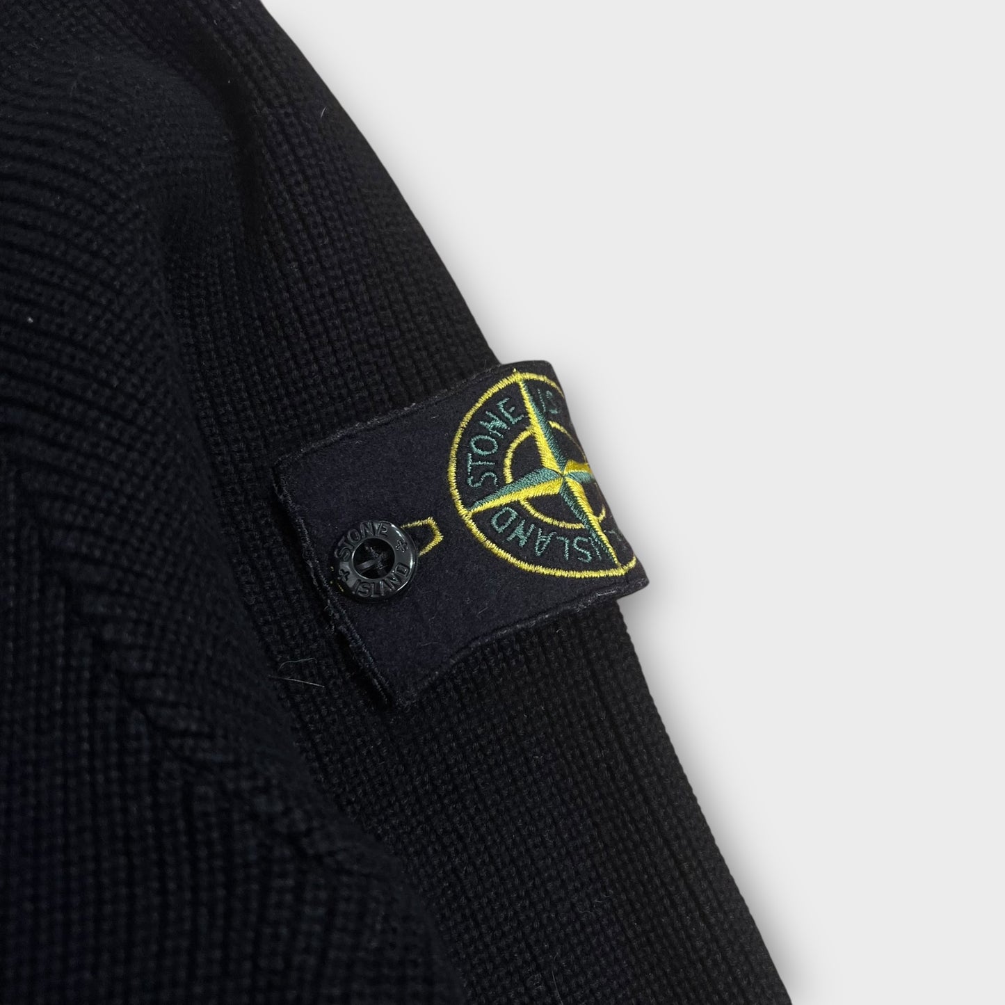 Pull Stone Island Noir - M