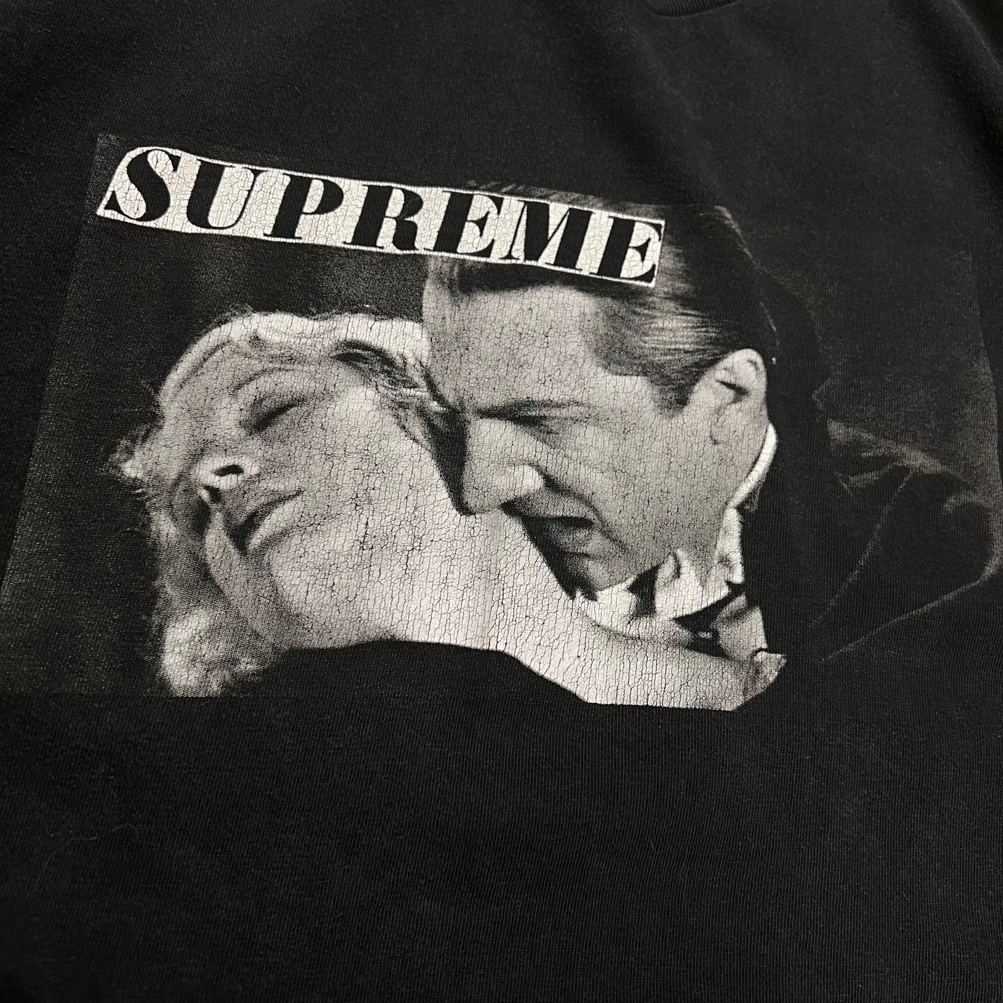 T-shirt Supreme Noir "Dracula" - L