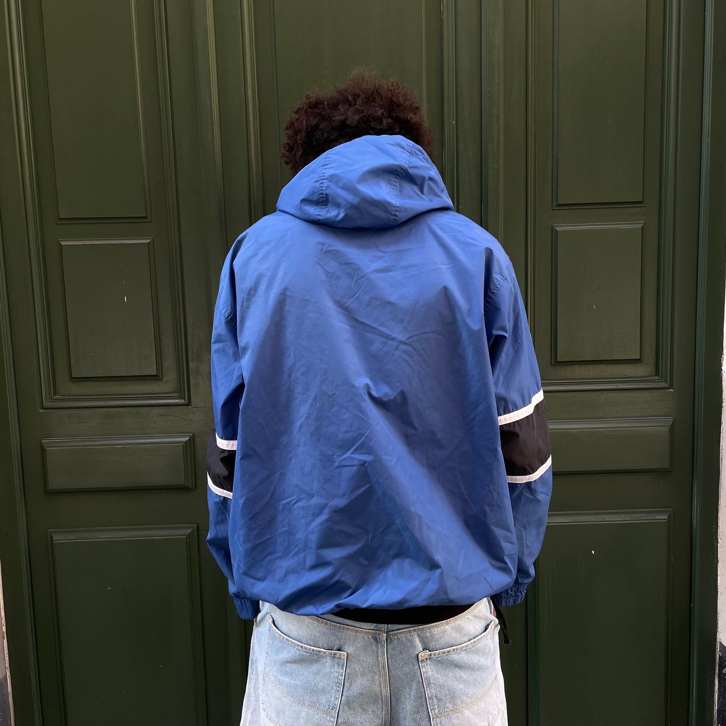 Veste bleu Nike vintage 90's - L