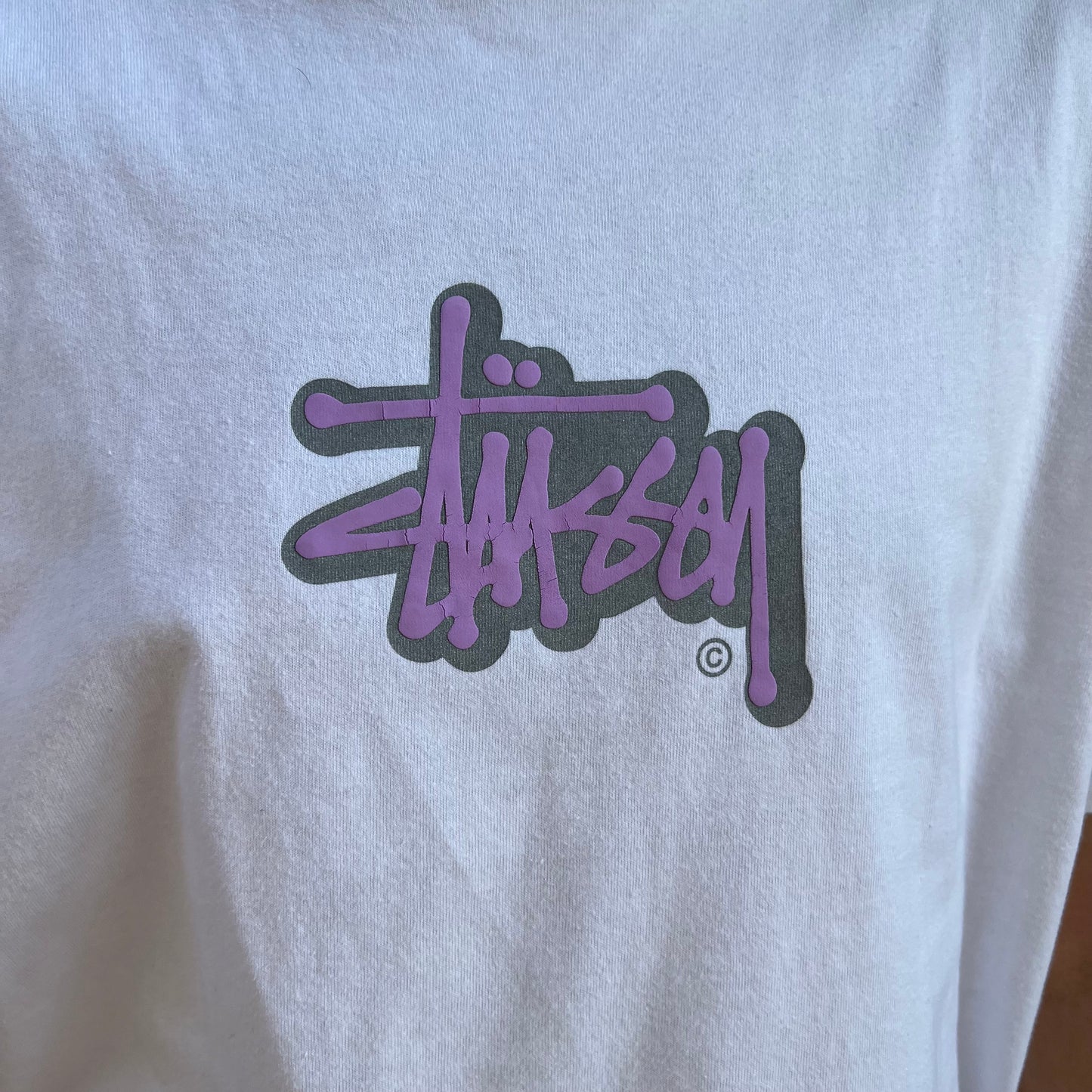 T-shirt Stussy blanc - M