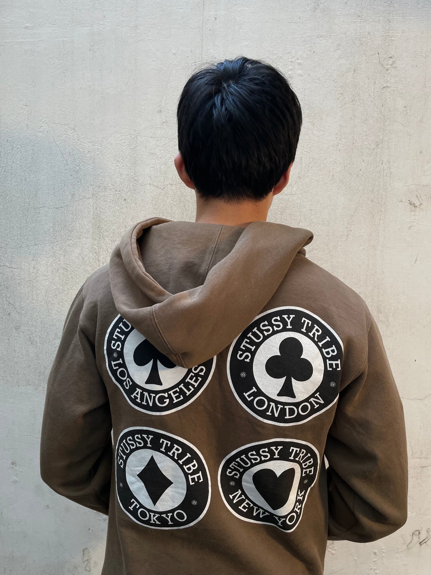 Hoodier Stussy Marron - S
