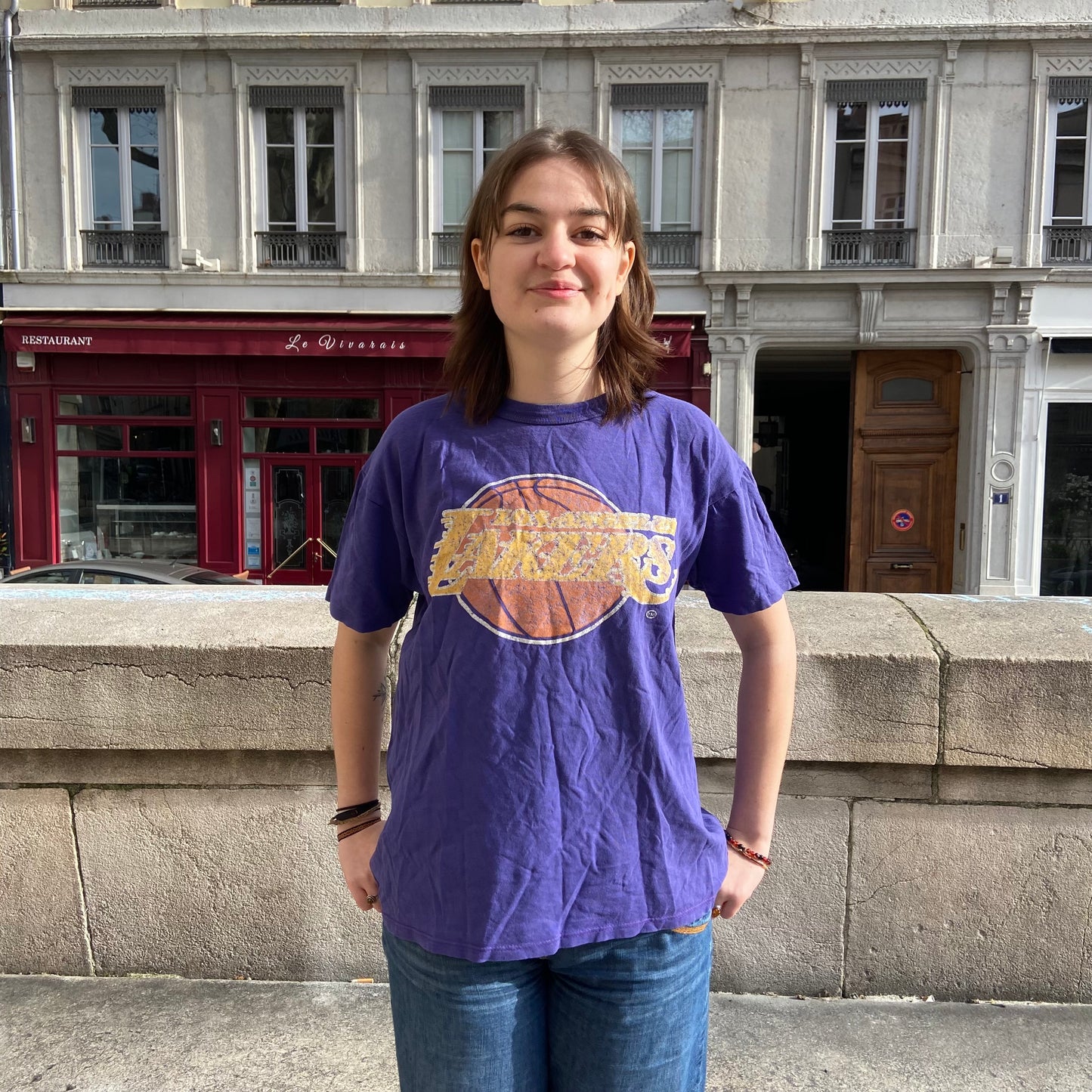 Vintage tee Starter x Lakers 90's - XL