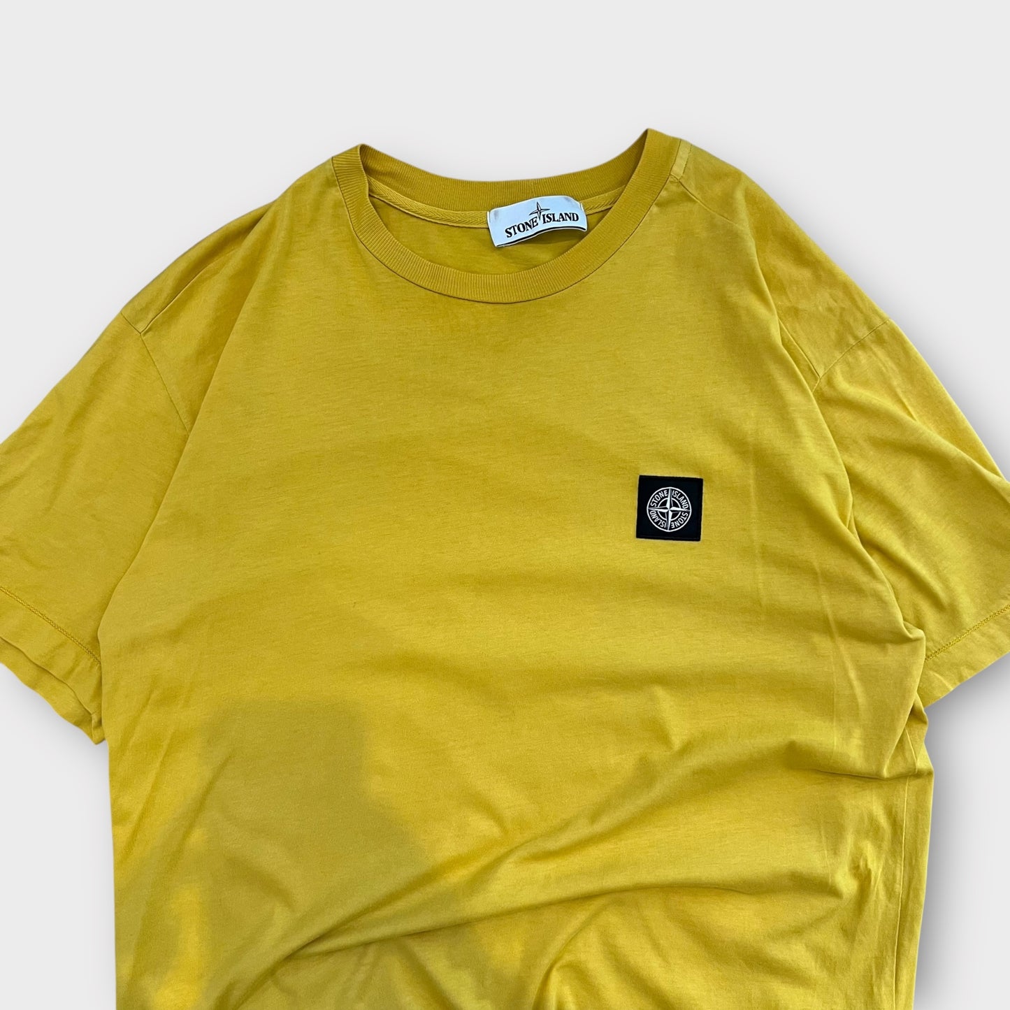 T-Shirt Stone Island Jaune - L
