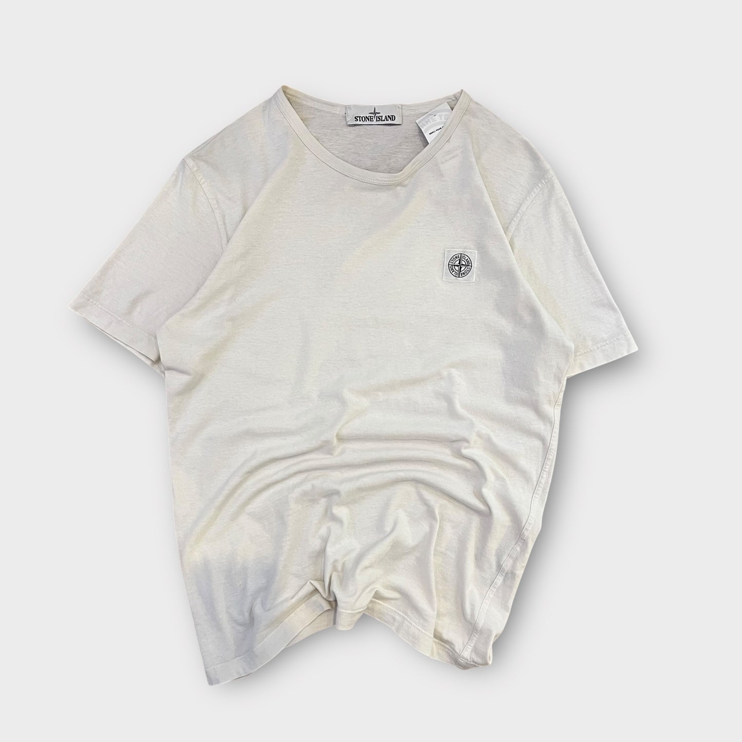 T-shirt Stone Island blanc - S