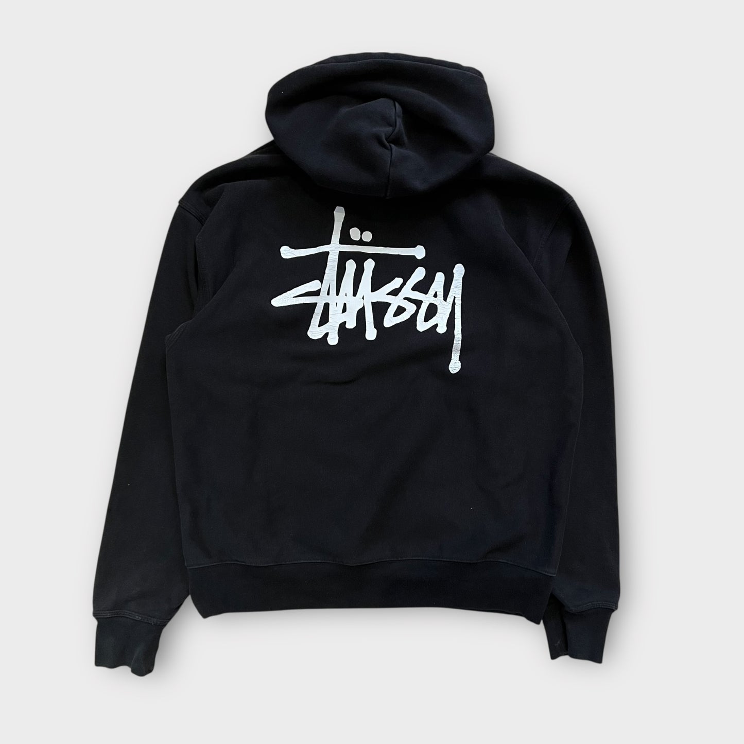 Hoodie Stussy Basic Noir - L