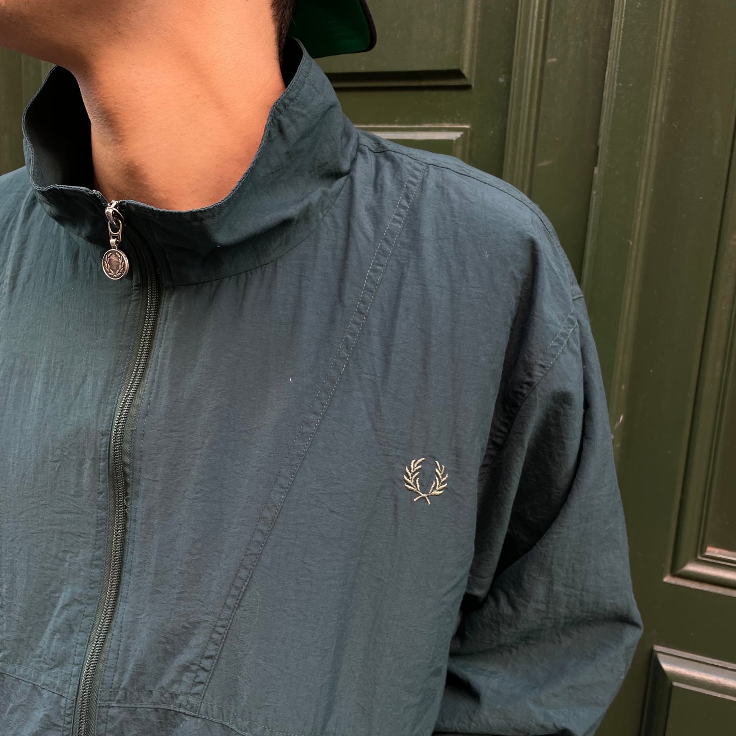 Veste vintage Fred Perry vert