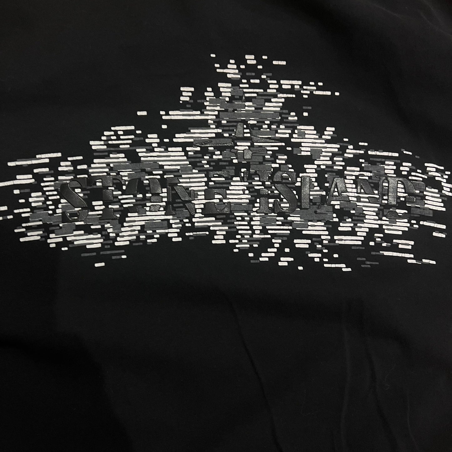 T-Shirt Noir Stone Island - S