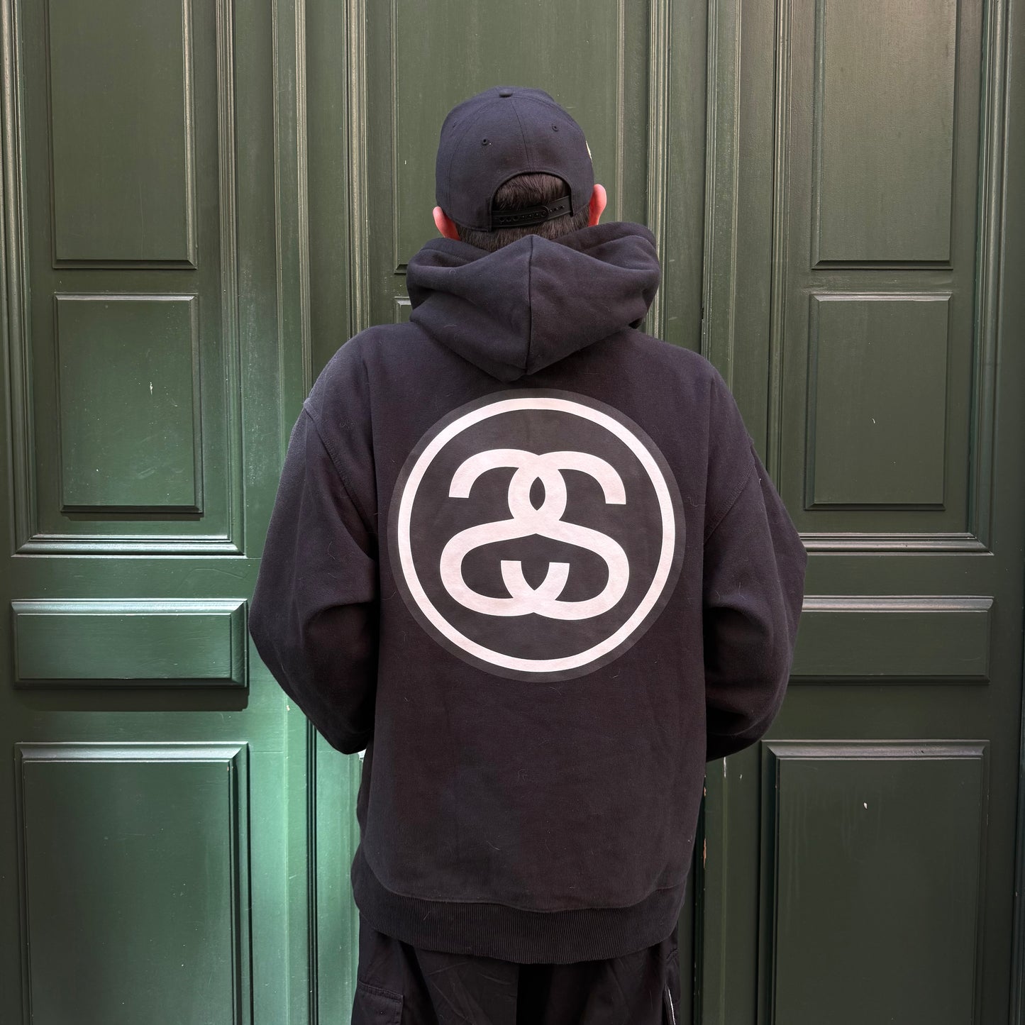 Hoodie Stussy Spellout Noir - XL