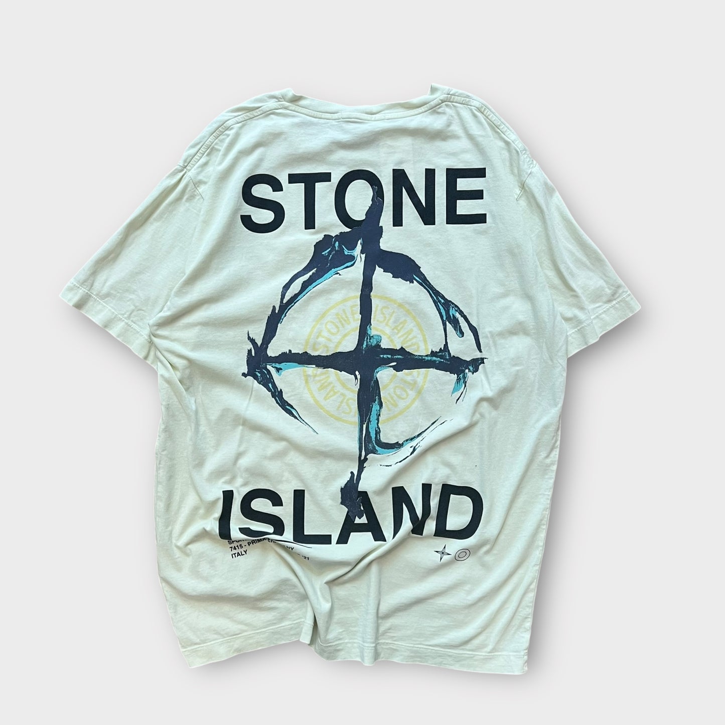 T-shirt Stone Island Jaune - XL