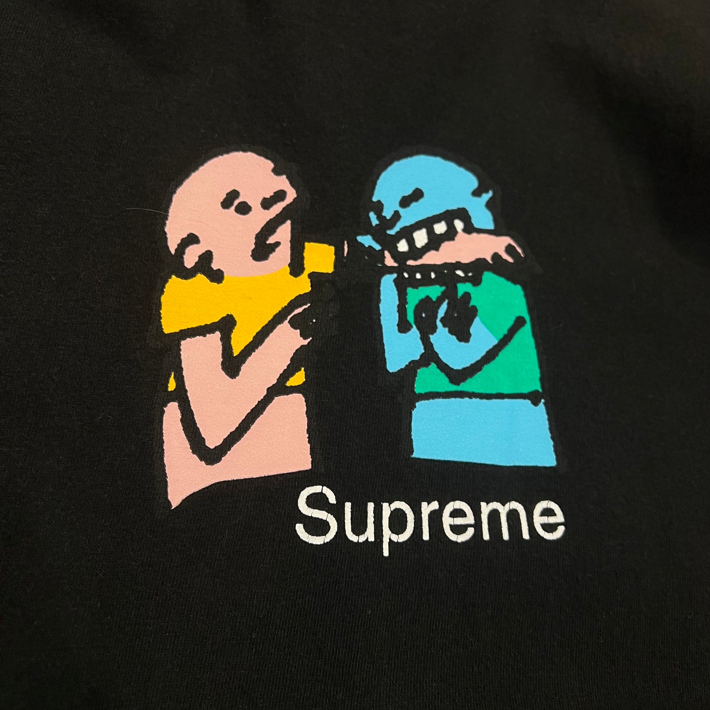 T-Shirt Supreme "Bite" Noir - L
