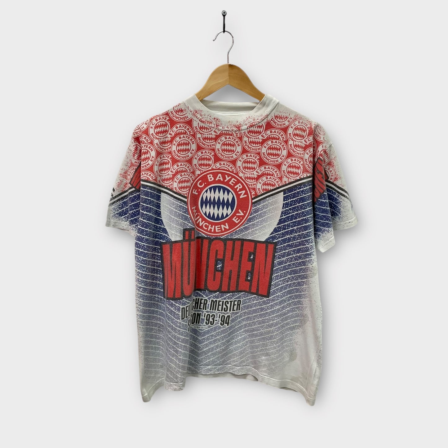 Rare T-shirt Nutmeg vintage Bayern de 1994 - M