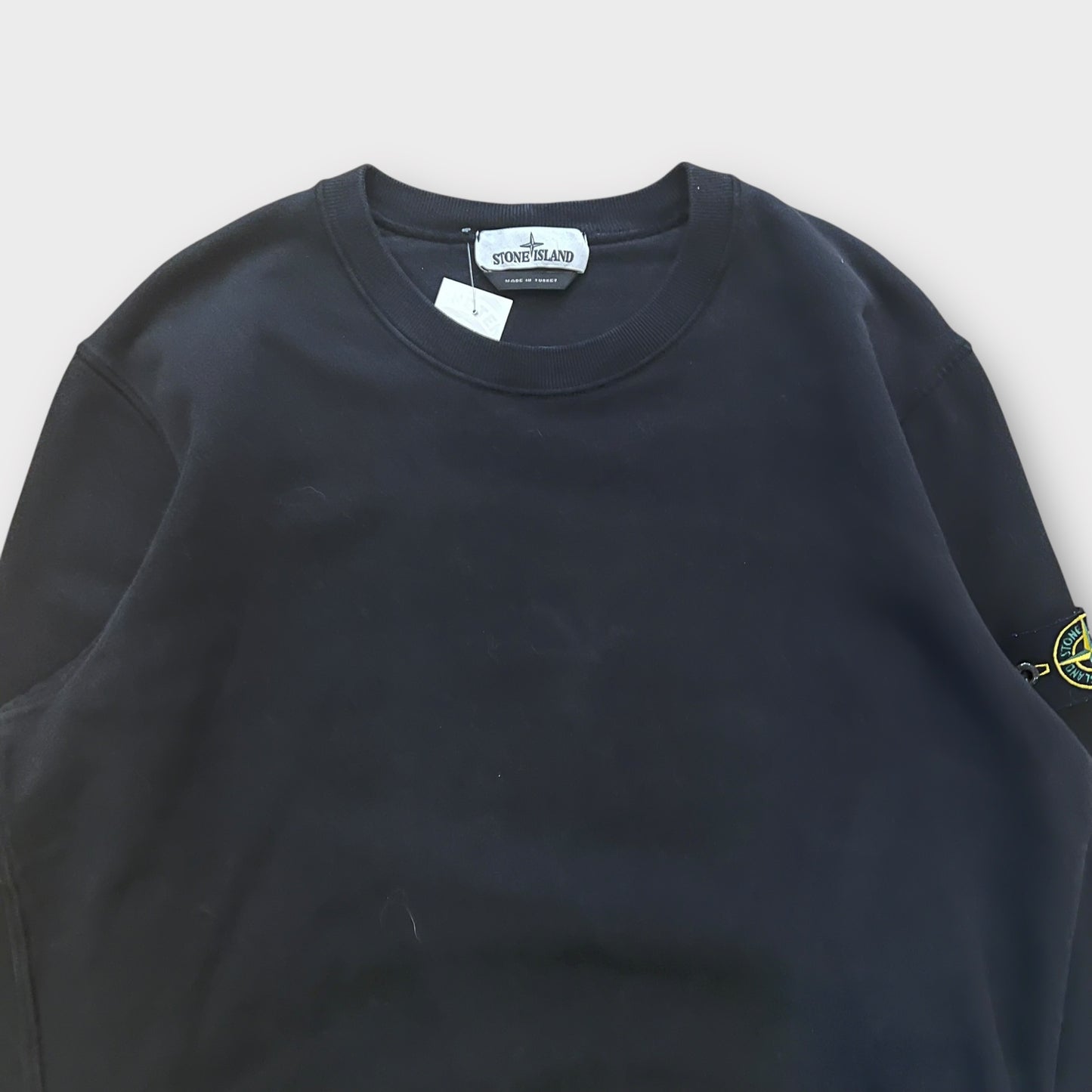 Sweat Stone Island Noir - L