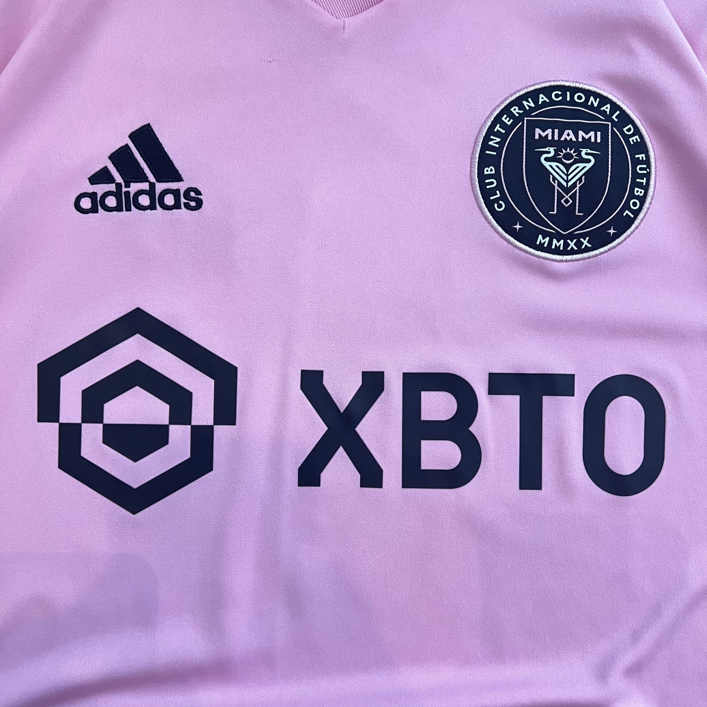 Maillot Adidas x Inter Miami "Messi 10" Rose - S