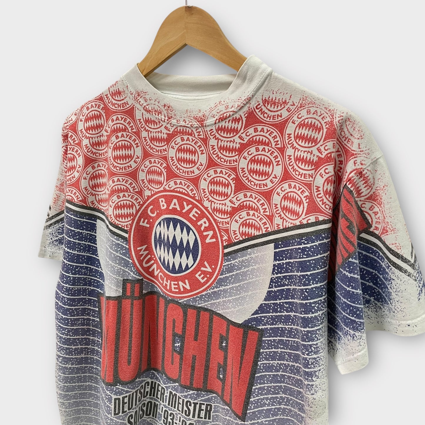Rare T-shirt Nutmeg vintage Bayern de 1994 - M