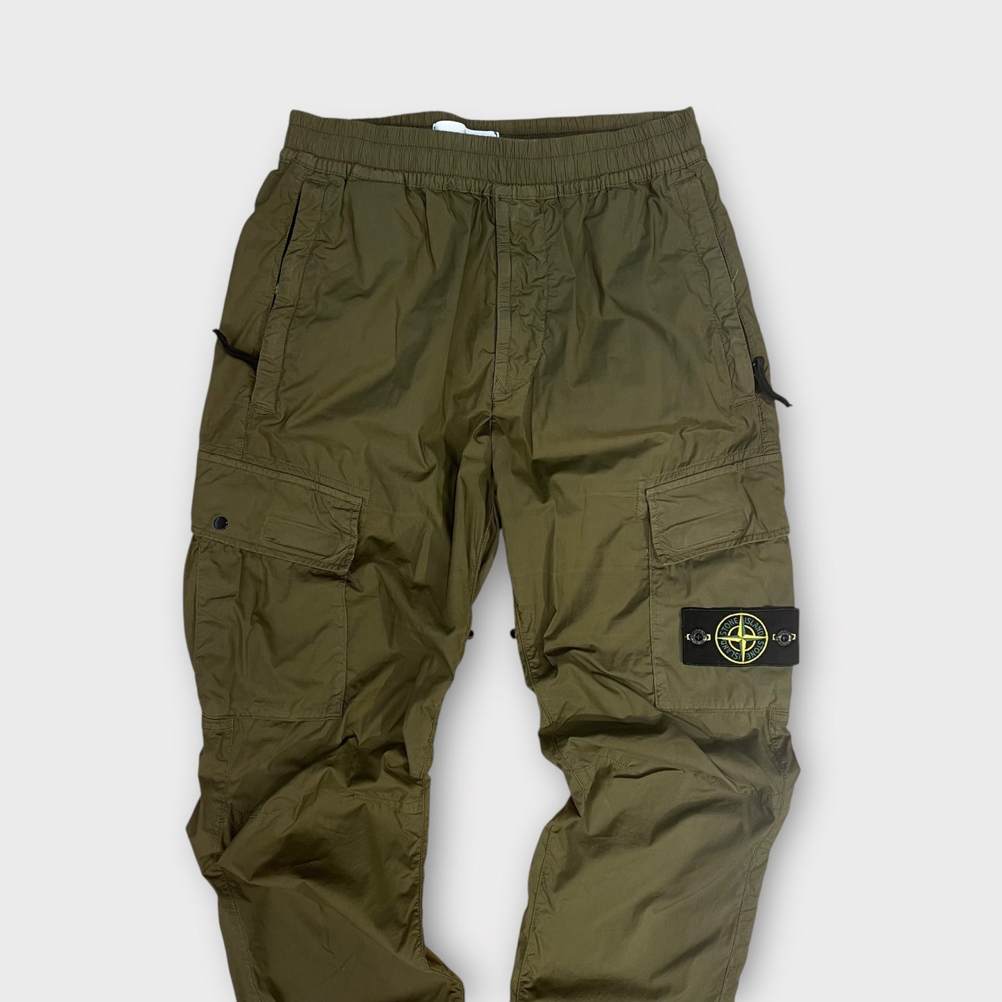 Parachute Pants Stone Island Kaki W28 - FR38