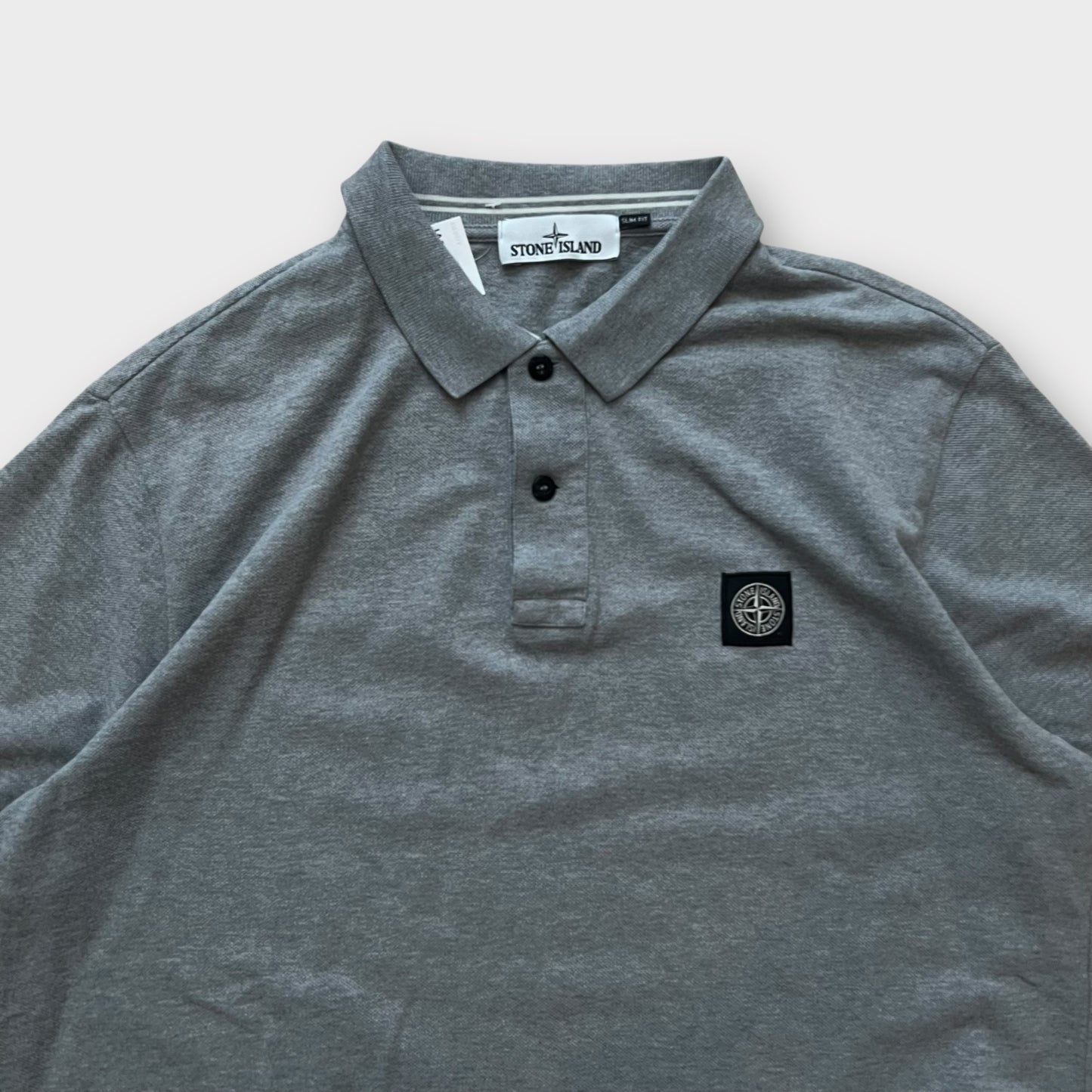 Polo Stone Island Gris - XXL
