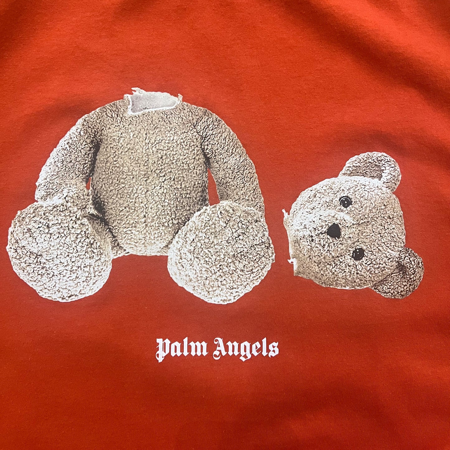 T-Shirt Palm Angels Bear Orange - L