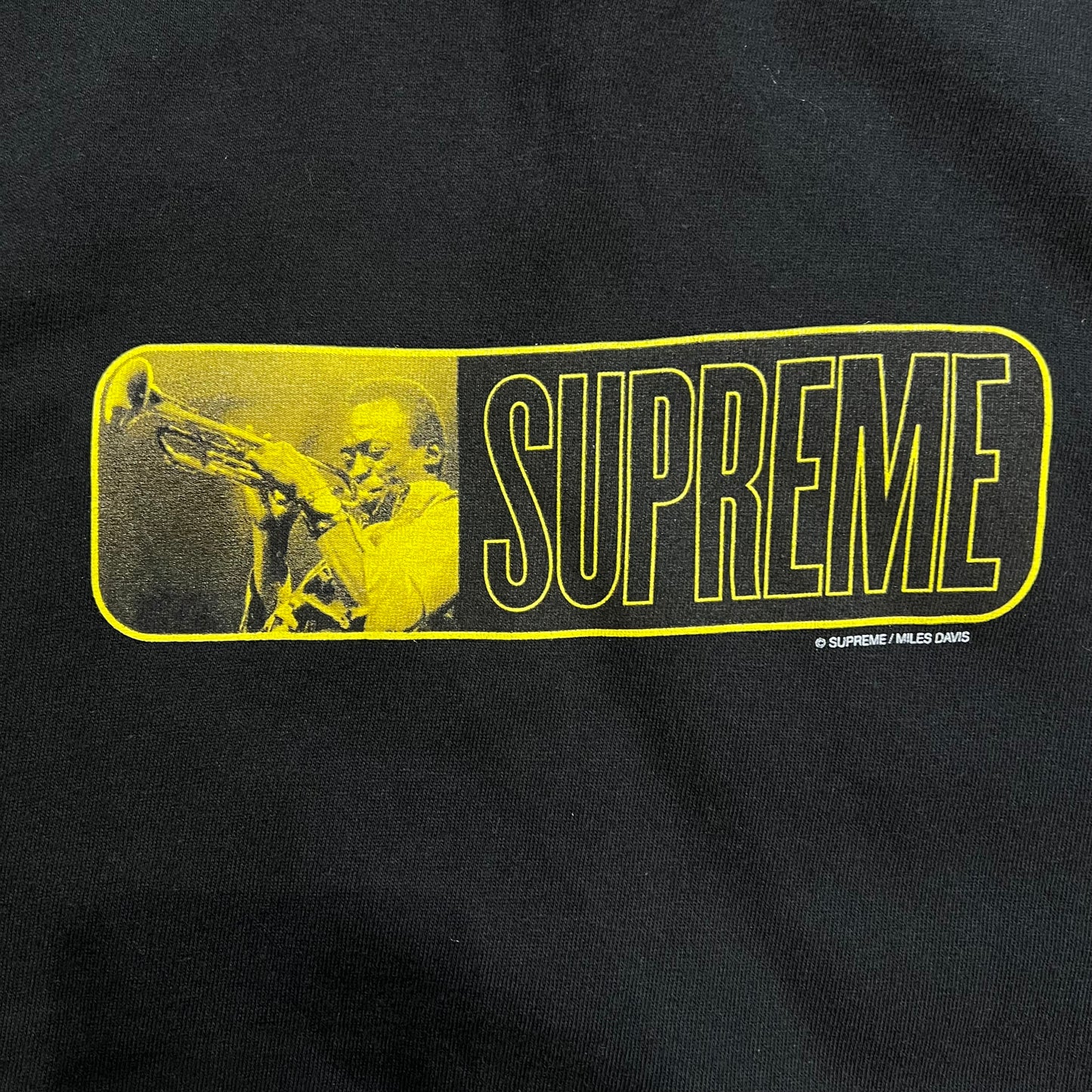 T-shirt Supreme X Miles Davis - M
