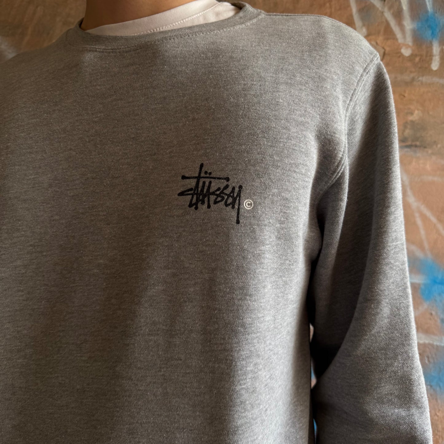 Basic sweat Stussy Gris - L