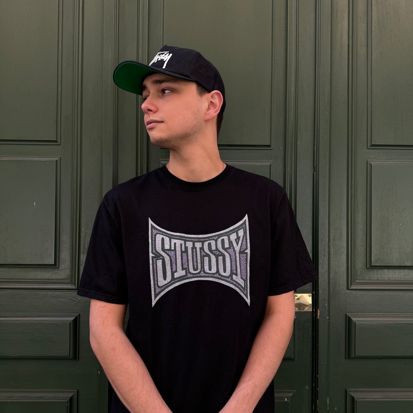 T-Shirt "Champion Tee" Stussy Noir - M