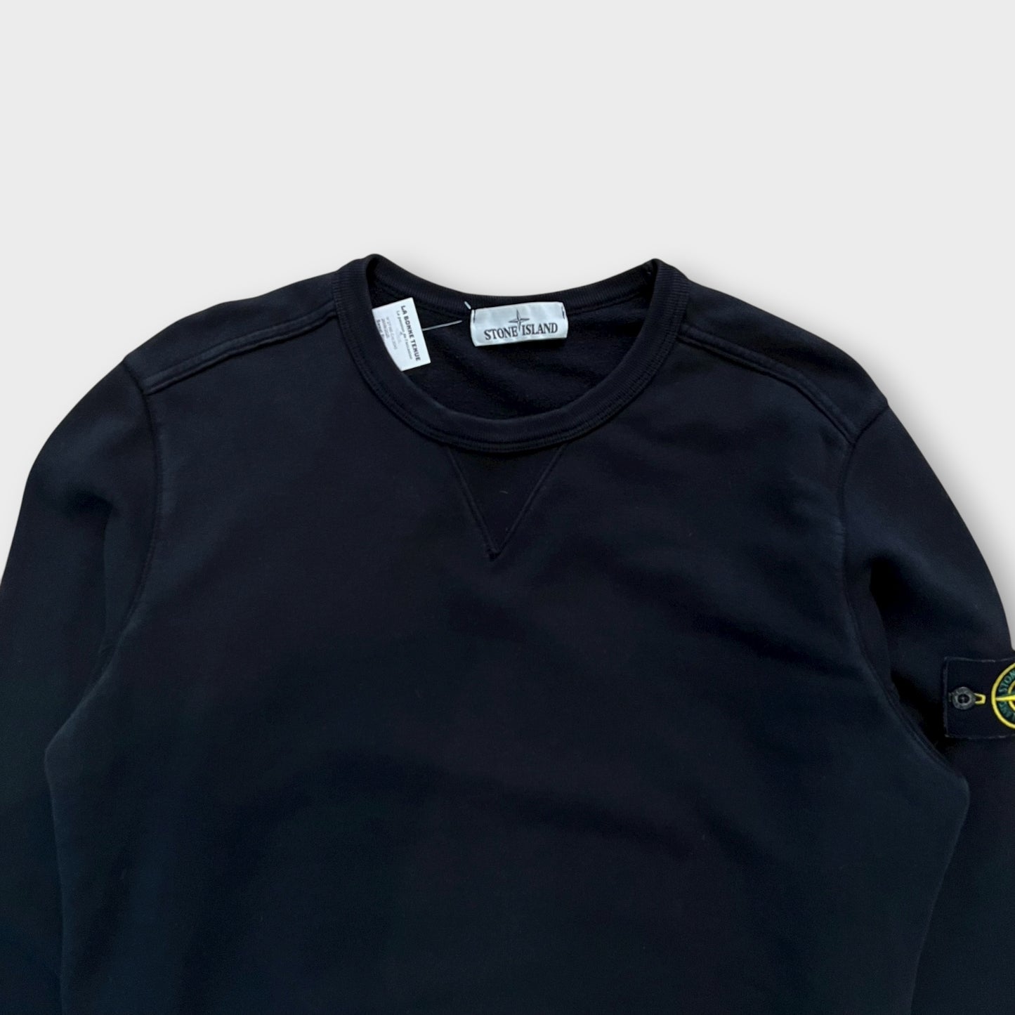 Sweat Stone Island Noir - L