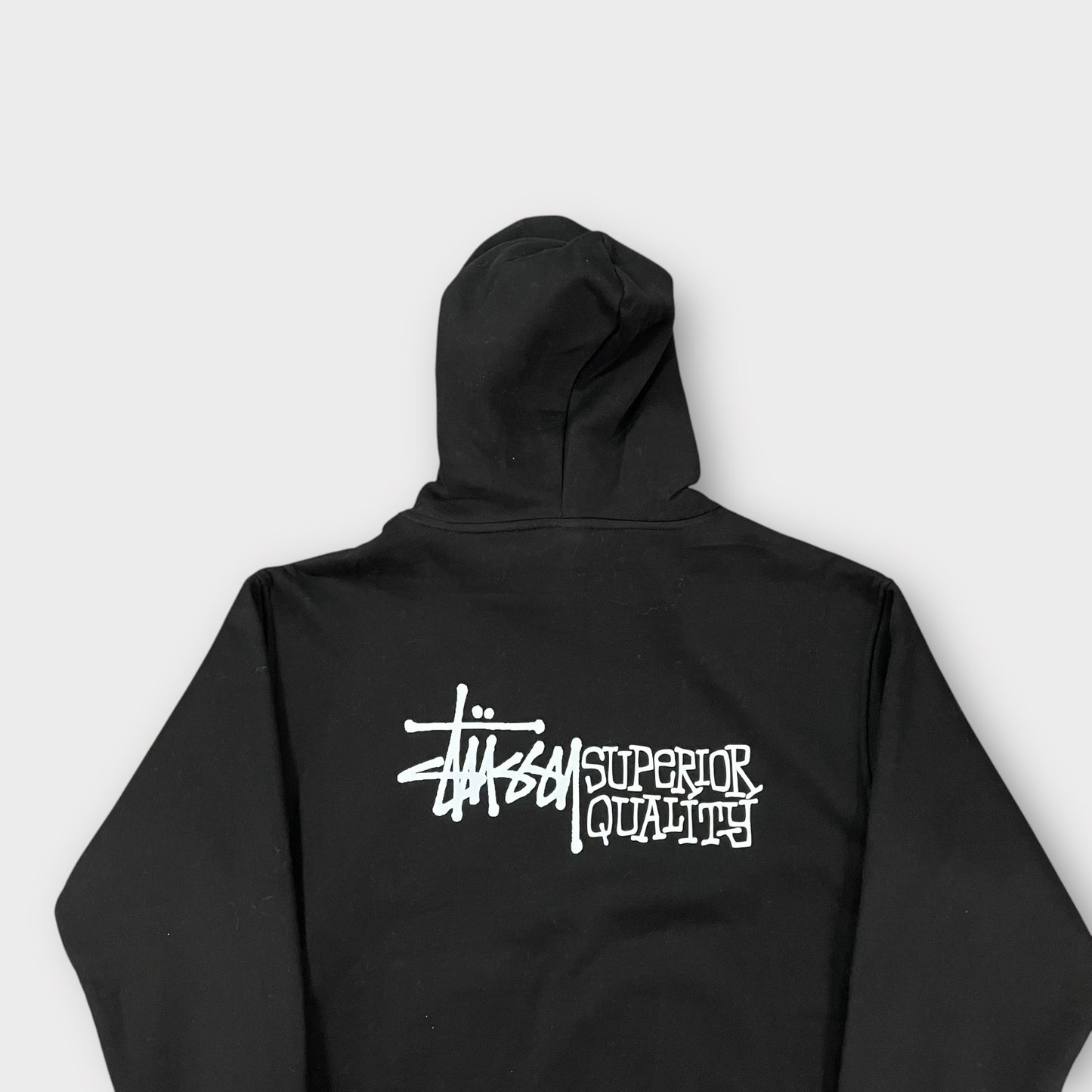Hoodie Stussy noir Superior Quality - L