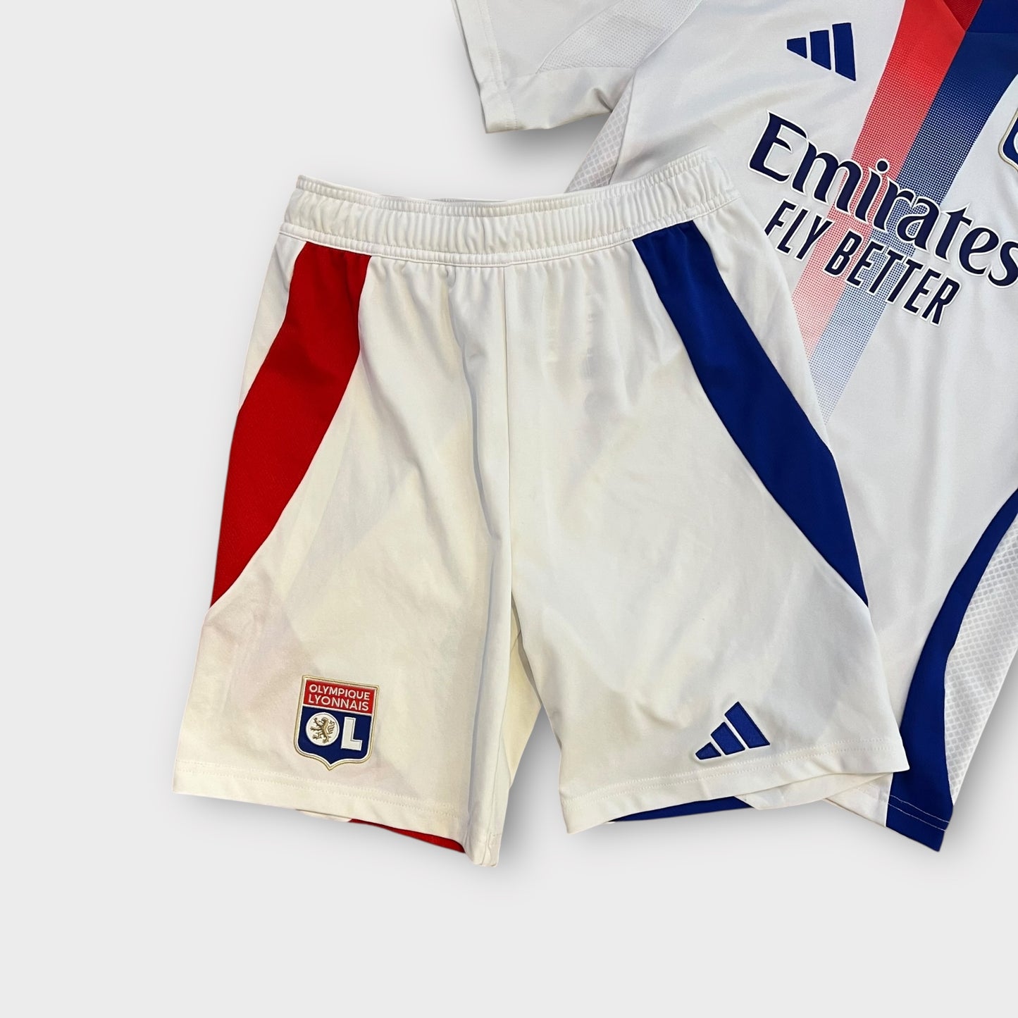 Maillot OL 2023/24 Blanc Et Short - XS/S