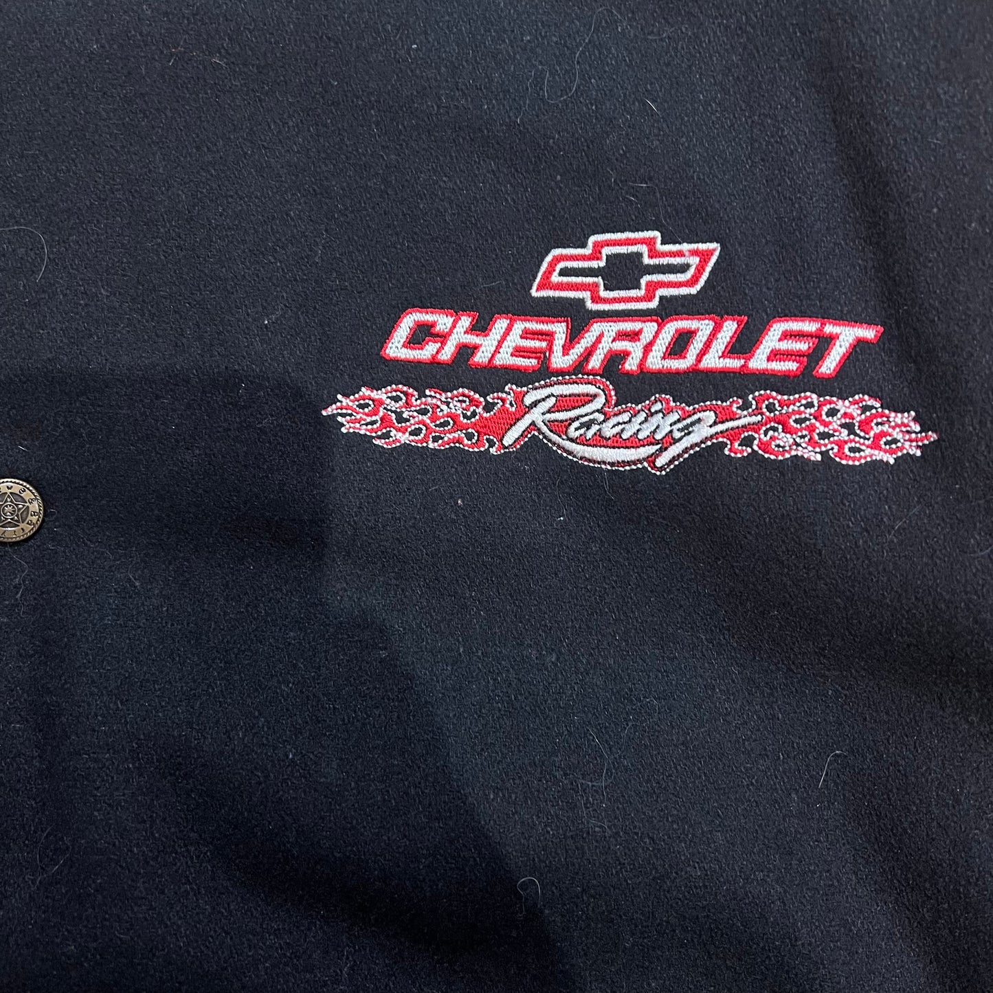 Veste Vintage Varsity Chevrolet Racing - L