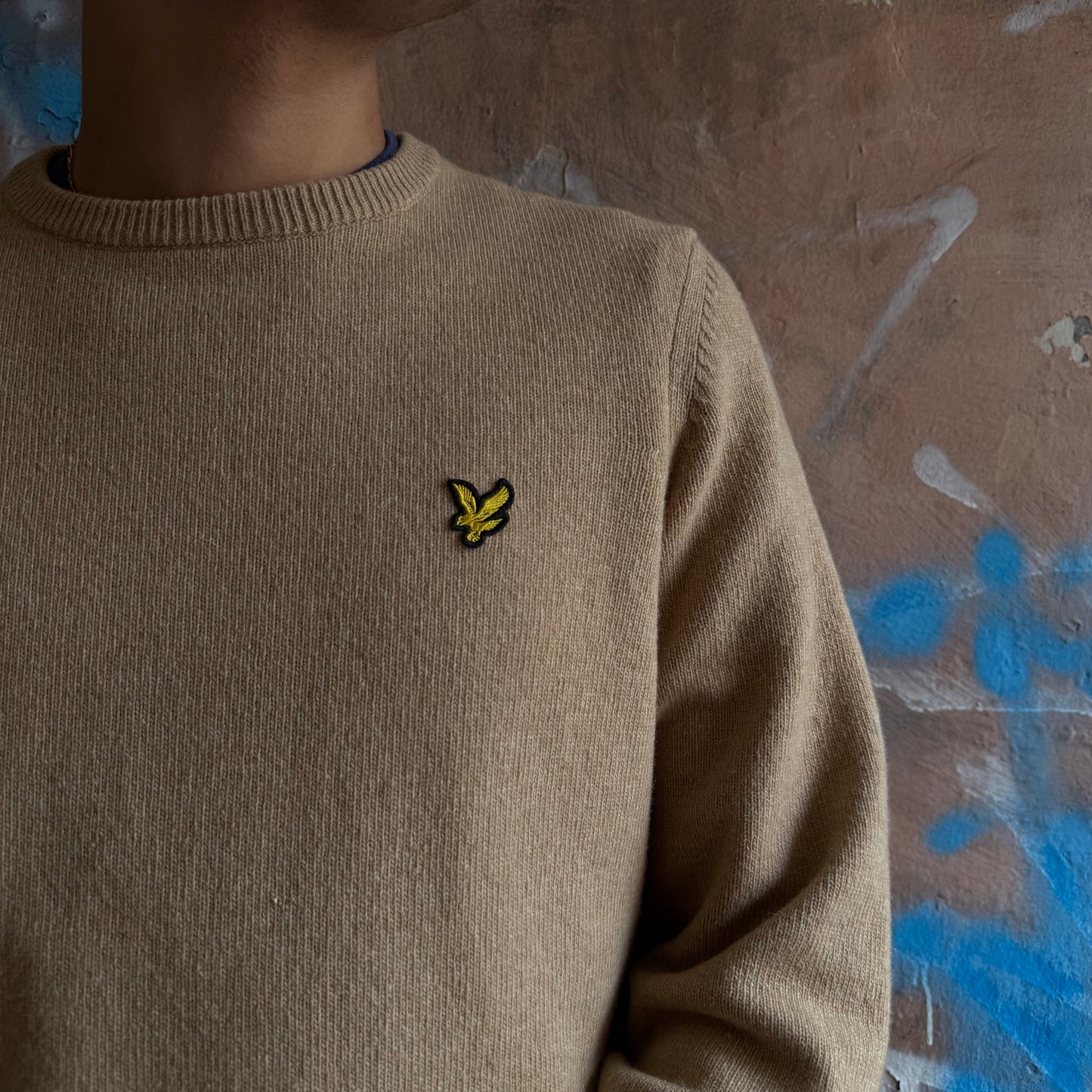 Pull Lyle & Scott marron - M