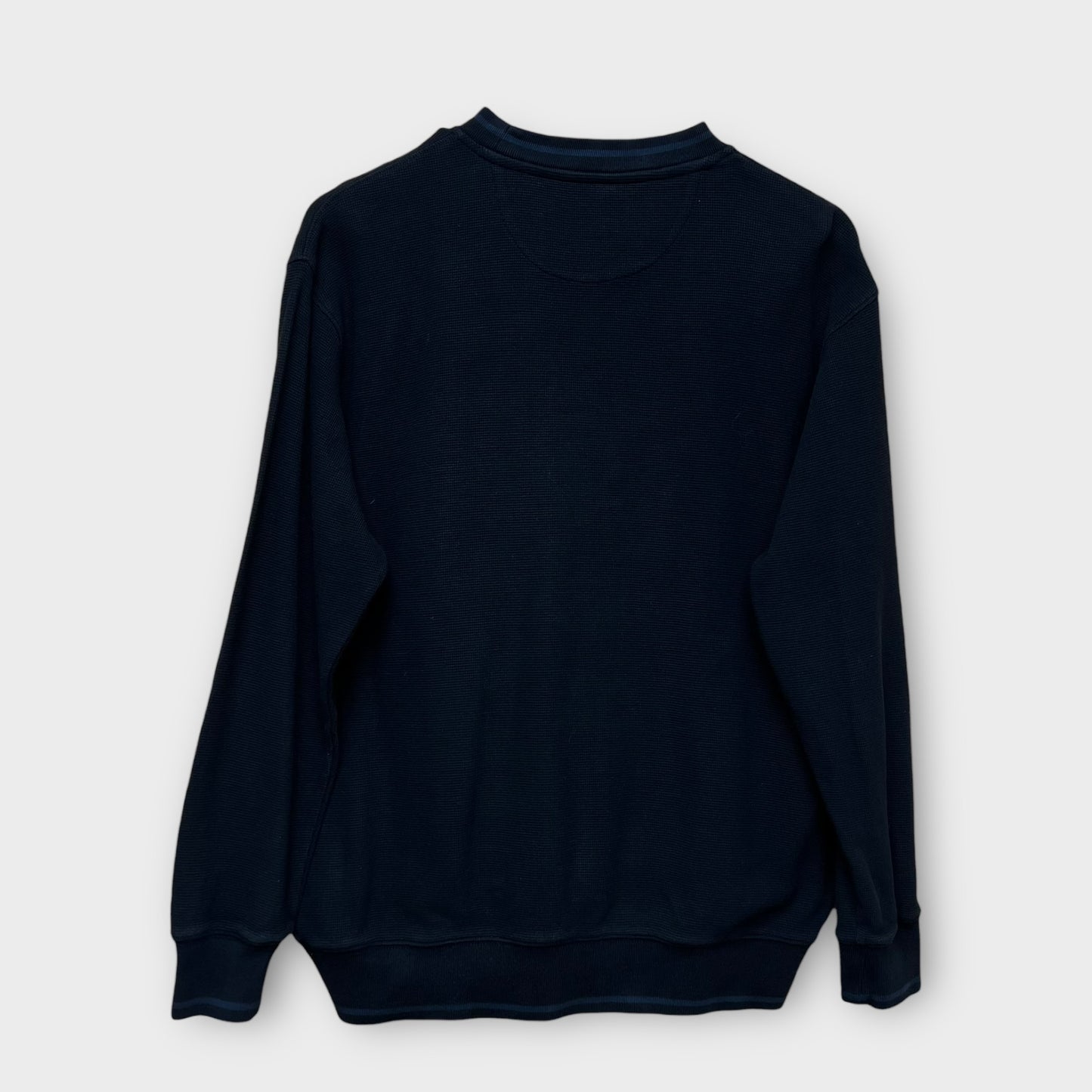 Palace Crewneck Sweater Black Das Waffle noir - S