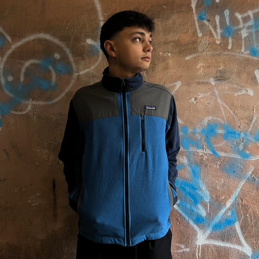 veste polaire Patagonia bleu - L