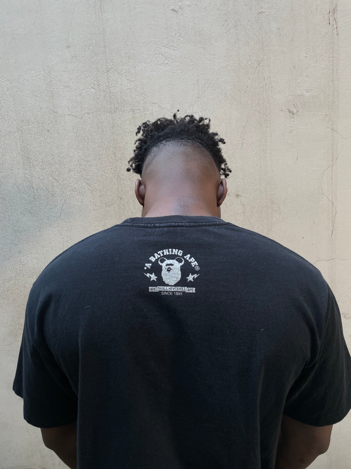 T-shirt Bape x BearBricks noir de 2018 - XL