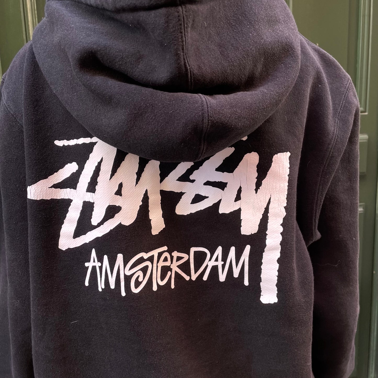 Hoodie Stussy Amsterdam noir - M
