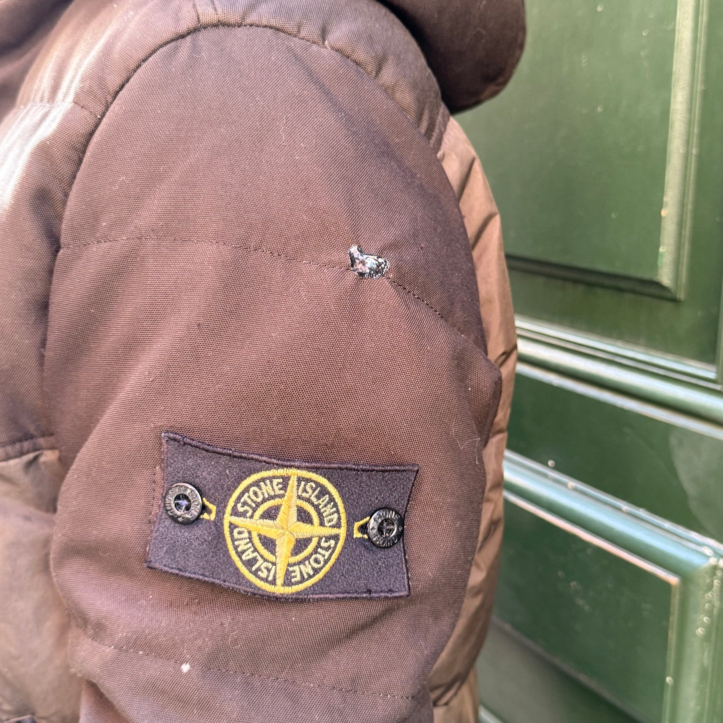 Puffer Stone Island Kaki vintage (used) - M