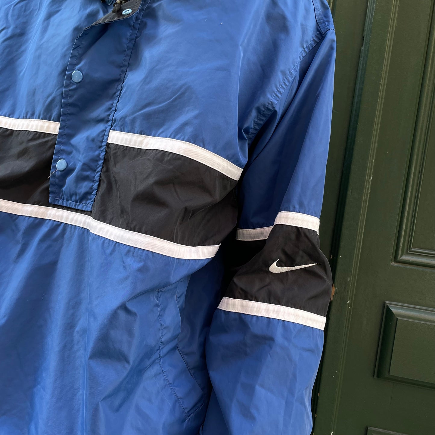 Veste bleu Nike vintage 90's - L